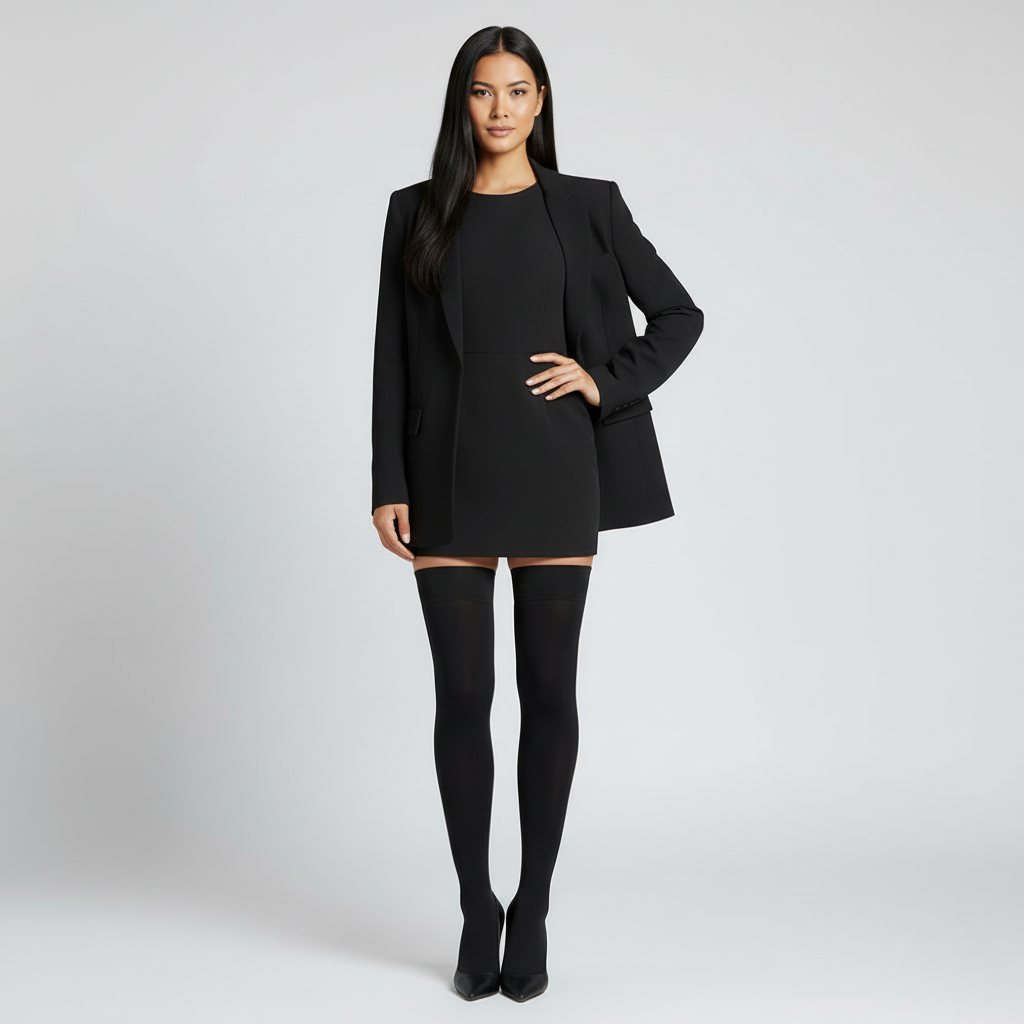 Thigh-High Compression Stocking